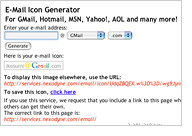 e-mail icon generator